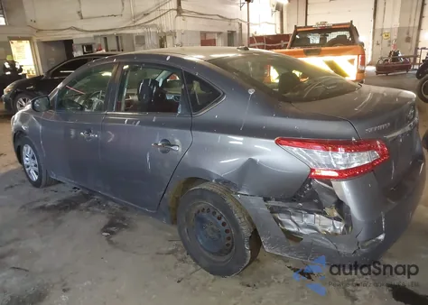 2015 Nissan Sentra Fe+ S/S/Sl/Sr/Sv from USA, damaged, VIN 3N1AB7AP8FL634593